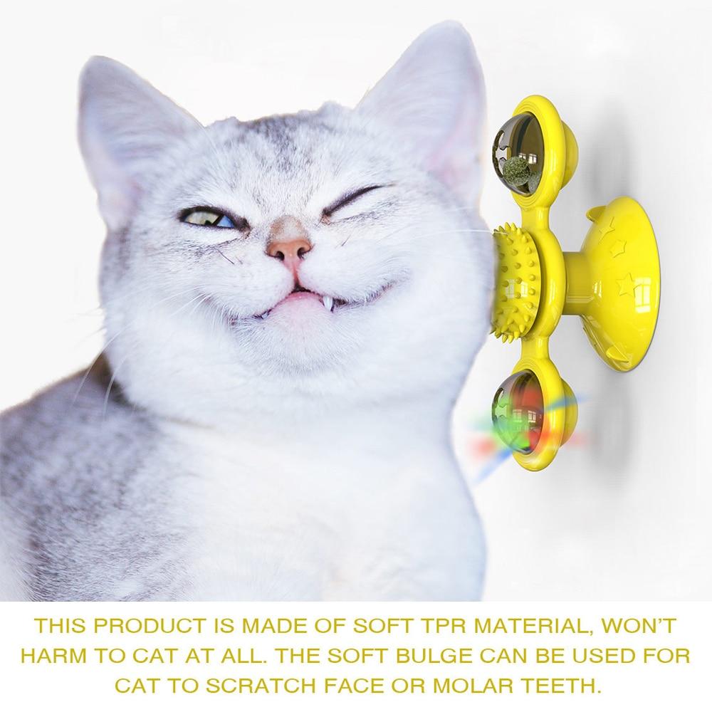Katzenwirbelnde LED-Bälle